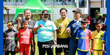 Stadion Merdeka Jombang Jadi Saksi Bisu Talenta Muda di Fun Football Piala ASKAB PSSI JOMBANG KU-11